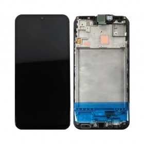 Samsung Galaxy M15 5G pantalla (negro) (con un marco) (original)