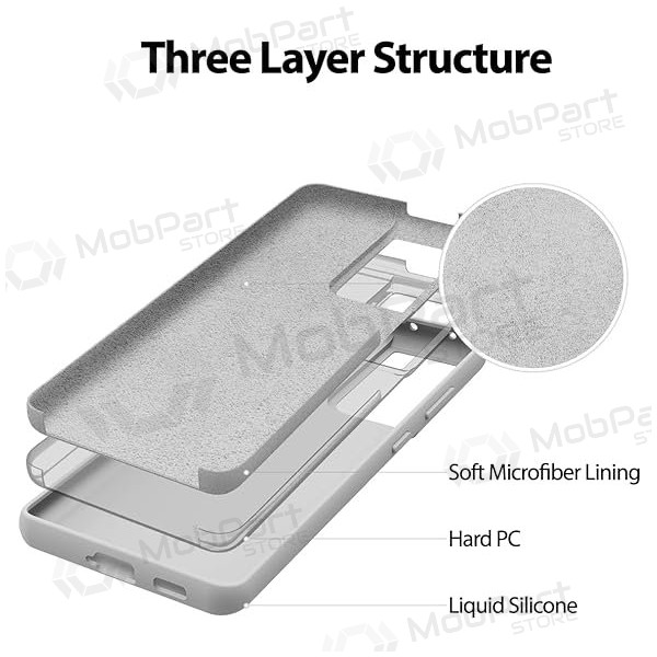 Funda para Samsung Galaxy A15 Mercury - Silicone Case (color piedra)