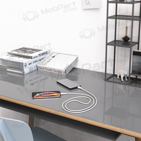 USB cable Borofone BX30 Lightning 1.0m (blanco)