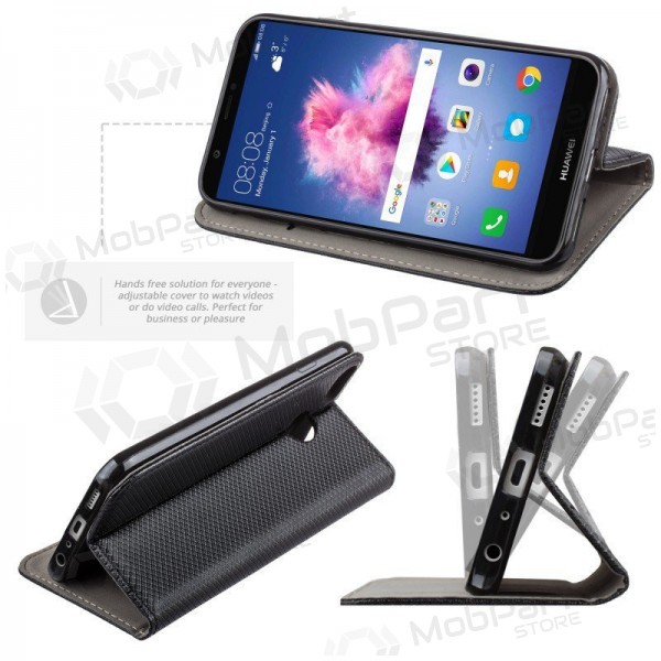 Xiaomi Redmi A7 4G / Redmi A5 / Poco C71 (171,7x77,8x8,26) funda - Smart Magnet negro