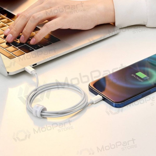 USB cable Baseus Superior Type-C - Lightning PD 20W 1.0m (blanco) CATLYS-A02