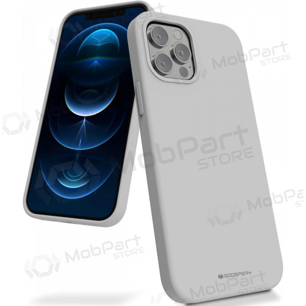 Funda para Apple iPhone 11 Pro Max Mercury - Silicone Case (color piedra)