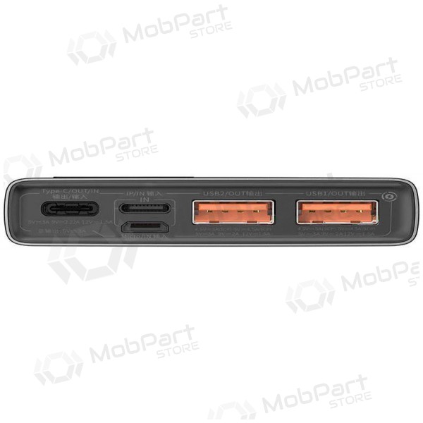 Batería externa Power Bank Baseus Adaman 22.5W 10000mAh negro PPAD070001