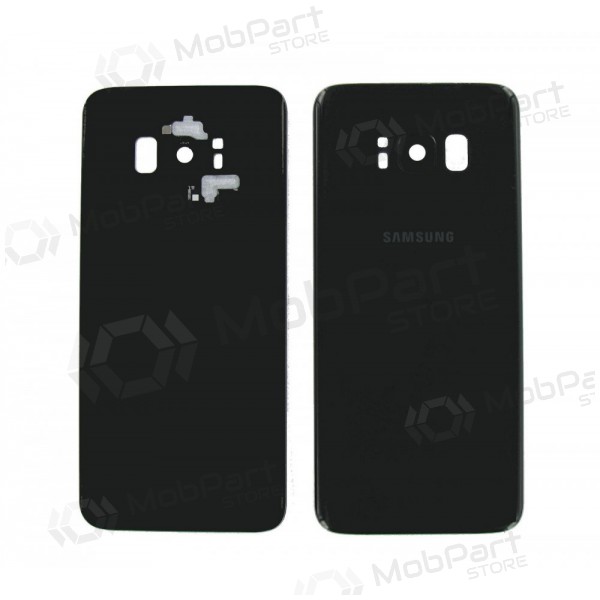 Samsung G955F Galaxy S8 Plus tapa trasera de la batería negro (Midnight black) (usada grade A, original)