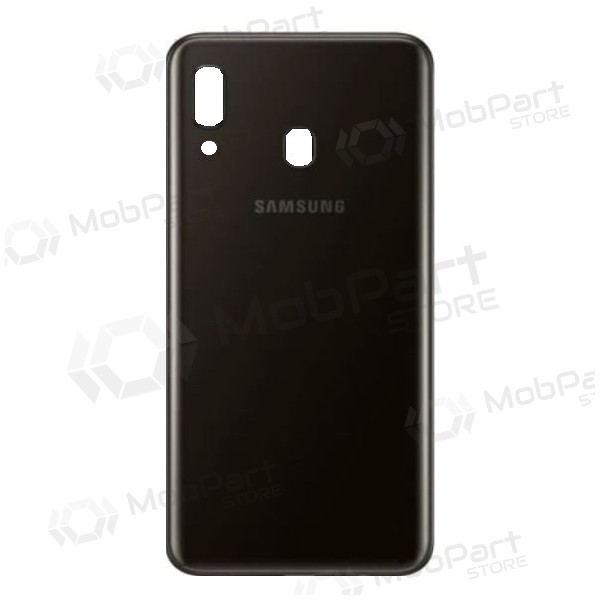 Samsung A205 Galaxy A20 2019 tapa trasera de la batería (negro)