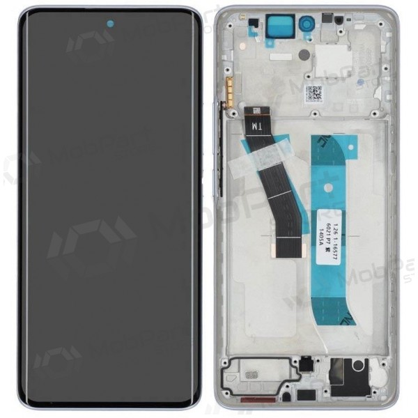 Pantalla para Xiaomi Redmi Note 15 4G (violeta) (con marco) (original)