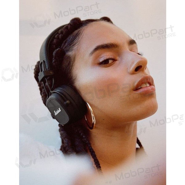Auriculares inalámbricos con micrófono Marshall Major IV Bluetooth negros