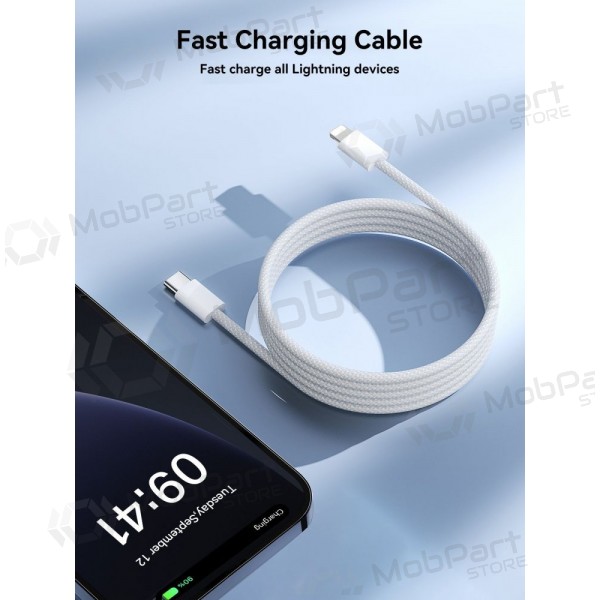 USB cable Joyroom S-A45 USB-C to Lightning 30W 1.2m blanco