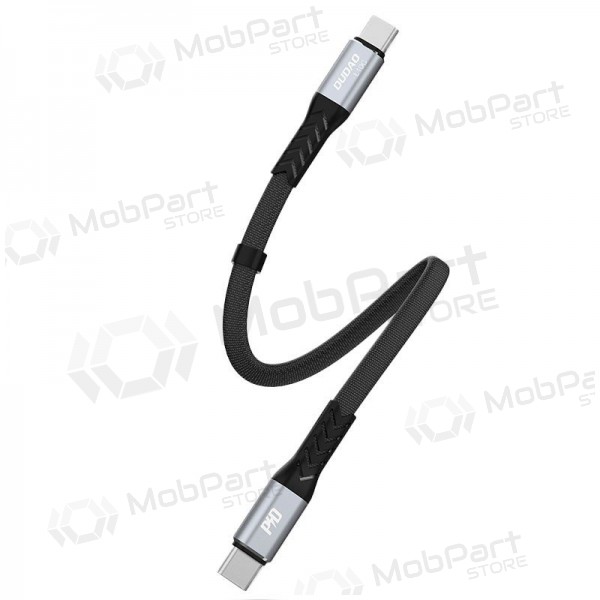 Cable USB-C Dudao L10C USB-C a USB-C 0.23 m 100 W negro