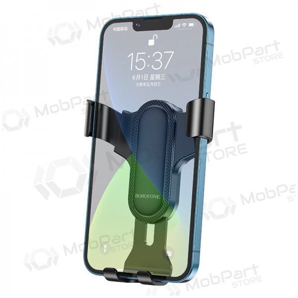 Automobilinis Universal telefono laikiklis Borofone BH74 mounted on ventilation grilles, negro