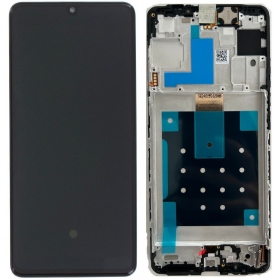 Pantalla Samsung Galaxy M55 (negra) (con marco) (OLED)