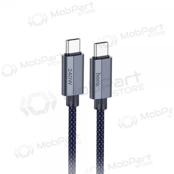 Cable USB-C Hoco U134 USB-C a USB-C 1.8 m 240 W negro