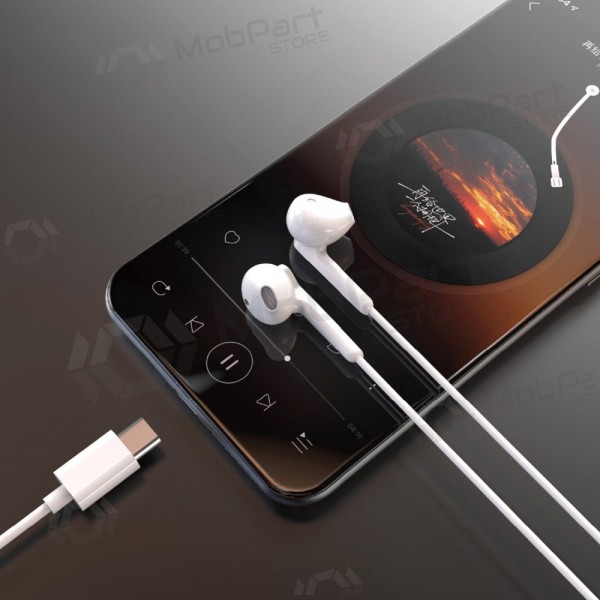 Auriculares USB-C Dudao X3C blancos