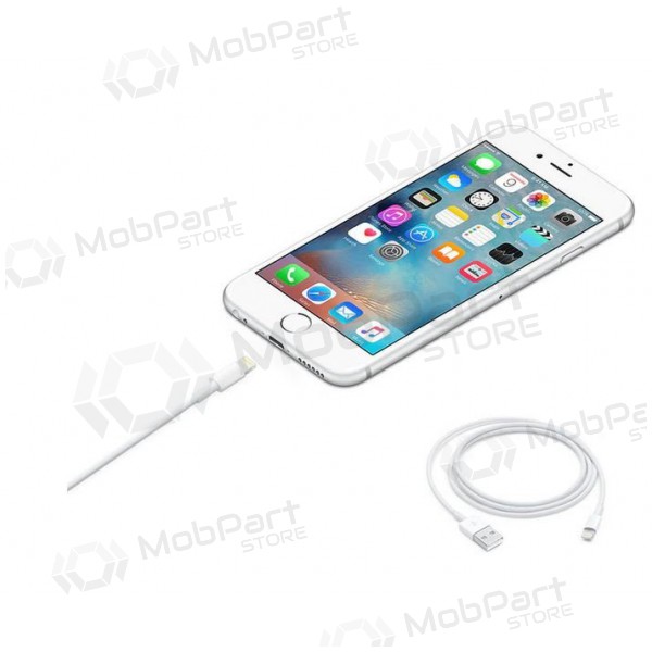 Cable USB iPhone 7 MD818 Lightning HQ2, 1.0m (con caja)