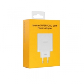 Cargador de teléfono Realme VCBBOAEH 120 W SuperVOOC USB-A blanco