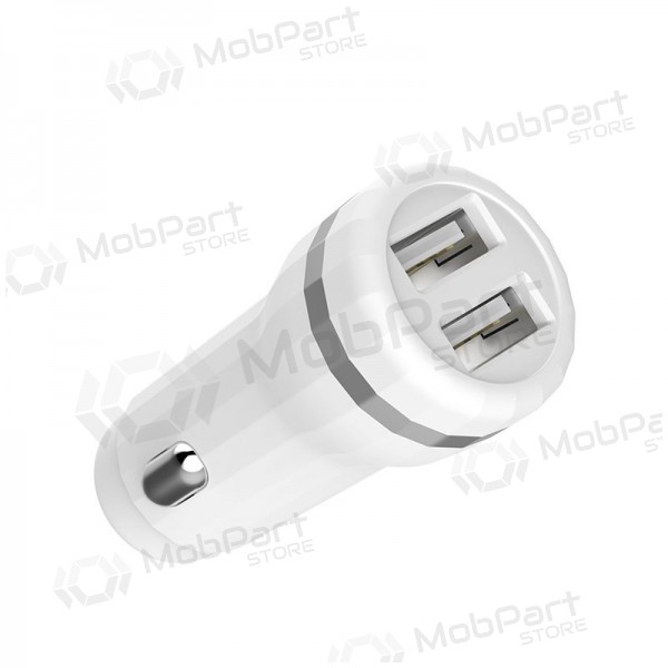 Cargador automobilinis Hoco Z27 (2.4A) (blanco)