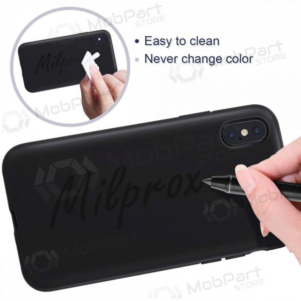 Funda para Apple iPhone 6 / 6S - Liquid Silicone 1.5mm (negra)