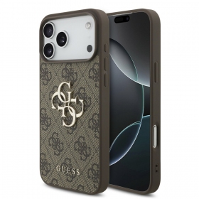 Funda para Apple iPhone 17 Pro Max - Guess PU 4G Metal Logo