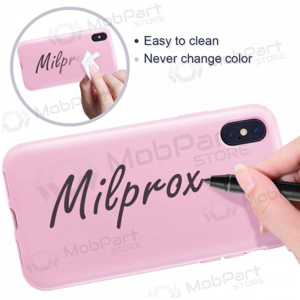Funda para Apple iPhone 11 - Liquid Silicone - 1.5mm (rosa)