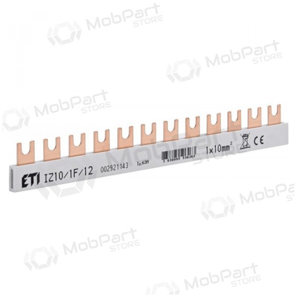 Izoliuota sujungimo šyna IZ ETI (3P, 12 mod)