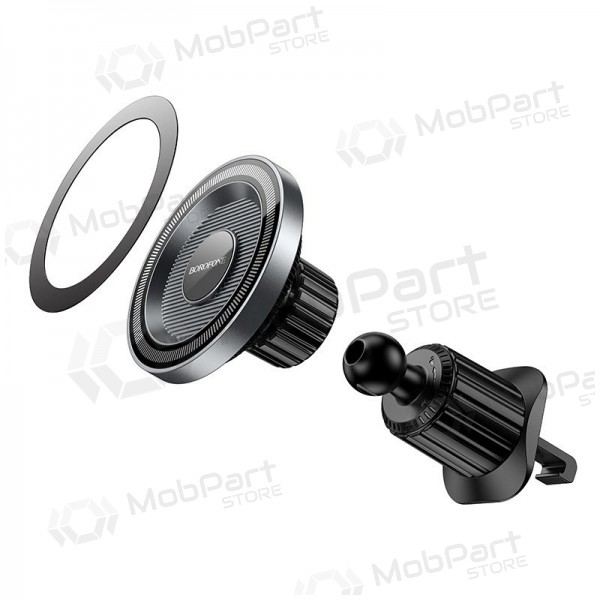Soporte para teléfono de coche Borofone BH122 Magsafe (air vent) negro