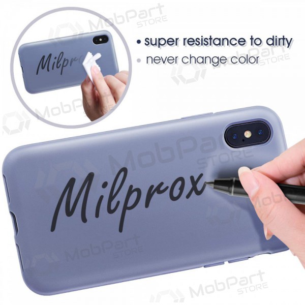 Funda para Apple iPhone 11 Pro - Liquid Silicone 2.0mm (gris lavanda)