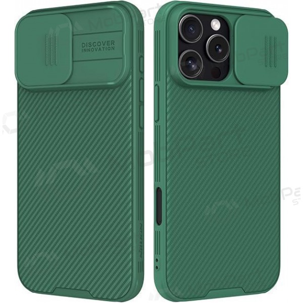 Apple iPhone 15 funda „Nillkin CamShield Pro“ (verde)