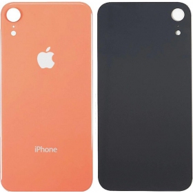 Apple iPhone XR tapa trasera de la batería  (coral) (bigger hole for camera)