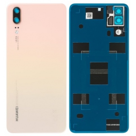 Huawei P20 tapa trasera de la batería (rosado) (usada grade A, original)