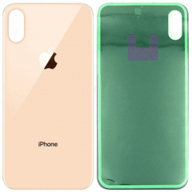 Apple iPhone XS Max tapa trasera de la batería (dorado) (bigger hole for camera)