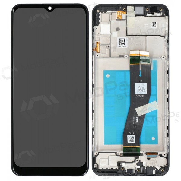 Samsung Galaxy A02s pantalla (negro) (con un marco) (original) Samsung Galaxy A02s pantalla (negro) (con un marco) (original)