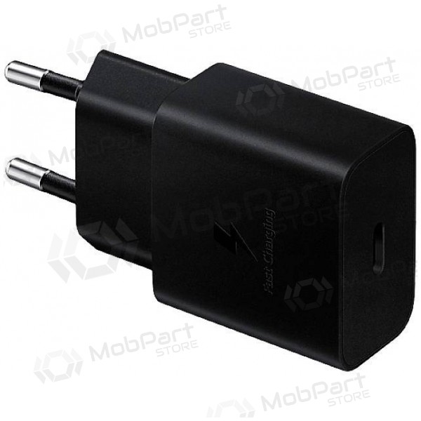 Cargador original Samsung EP-T1510XBEGEU 15W + cable Type-C 1m en el paquete negro