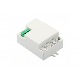 Mikrobanginis judesio jutiklis (500 W, 240 V, 360°, 1–8 m, IP20, blanco) GTV AE-SRC812-MIN2