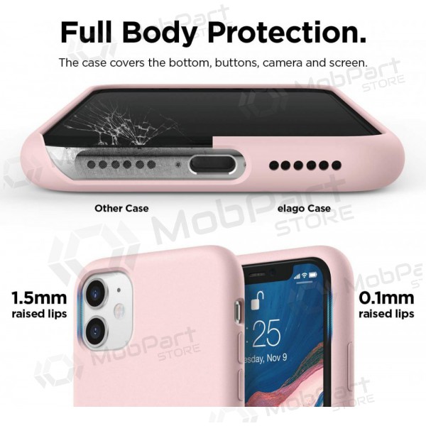Funda para Apple iPhone 16 Pro Max -Liquid Silicone- 1.5mm (rosa)