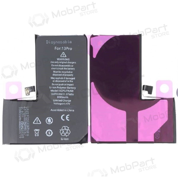 Batería Apple iPhone 13 Pro (Autodiagnosticable) (Premium)