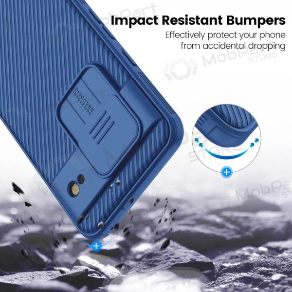 Google Pixel 7 funda „Nillkin CamShield Pro“ (azul)
