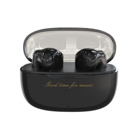 Auriculares inalámbricos con micrófono Dudao U8 Bluetooth USB-C negros