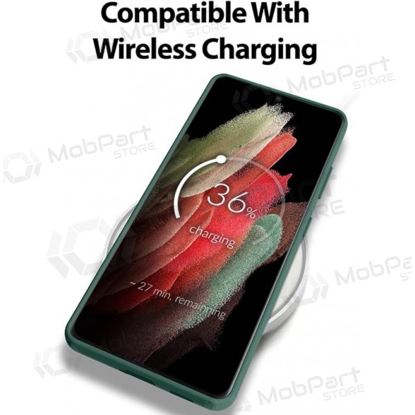 Funda para Samsung Galaxy A15 Mercury - Silicone Case (verde oscuro)