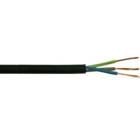 Cable flexible Elpar H05RR-F 3x2.5 mm² de cobre y goma 300/500 V
