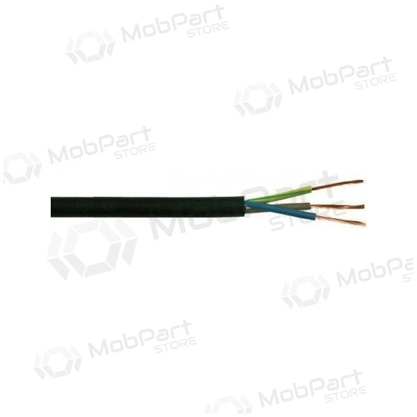 Cable flexible Elpar H05RR-F 3x2.5 mm² de cobre y goma 300/500 V