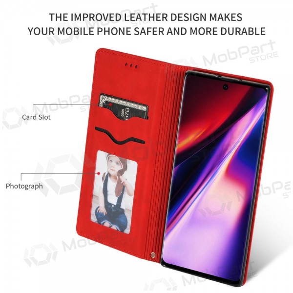 Funda Xiaomi Redmi A7 4G - Business Style - roja