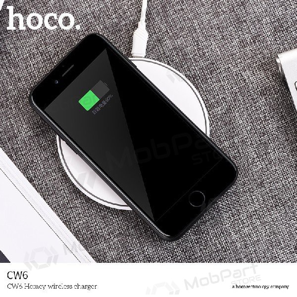 Inalámbrica cargador HOCO CW6 (negro)