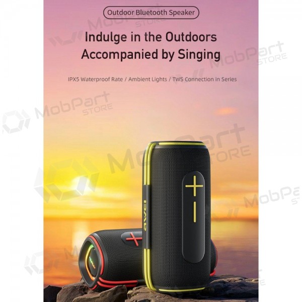 Bluetooth altavoz portátil Awei KA5 20W negro