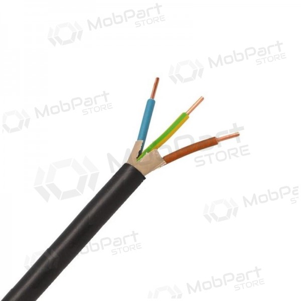 CYKY 3x4 mm2 cable de potencia (1 m)