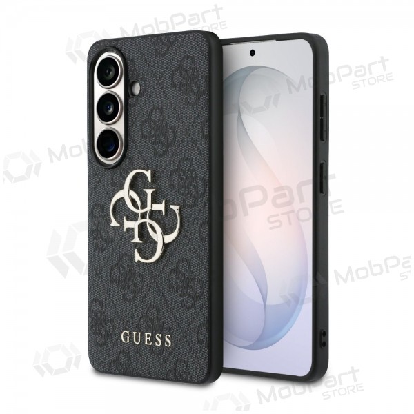 Funda para Samsung Galaxy S26 -Guess PU 4G Metal Logo- (gris)