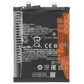 Batería Xiaomi Redmi Note 13 Pro 5G, Poco X6, acumulador (BM5V) (original)