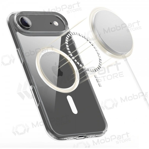 Funda para Apple iPhone Air -Tech-Protect Flexair Hybrid MagSafe- (transparente)