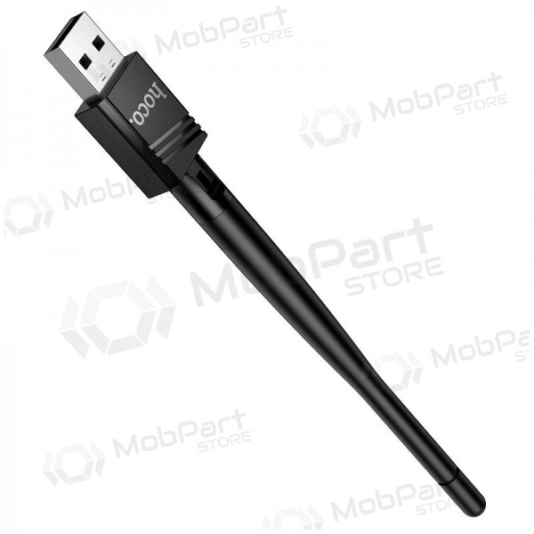 Adaptador USB Wi-Fi Hoco HI37 USB Wi-Fi 4 negro