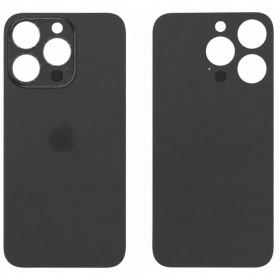 Tapa trasera para Apple iPhone 14 Pro Max (negra)