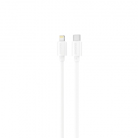 Cable Lightning Dudao L4X USB-C a Lightning 2 m 30 W blanco